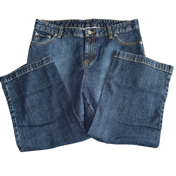 NWOT Columbia Denim Capris Sz 12 - Picture 1 of 4